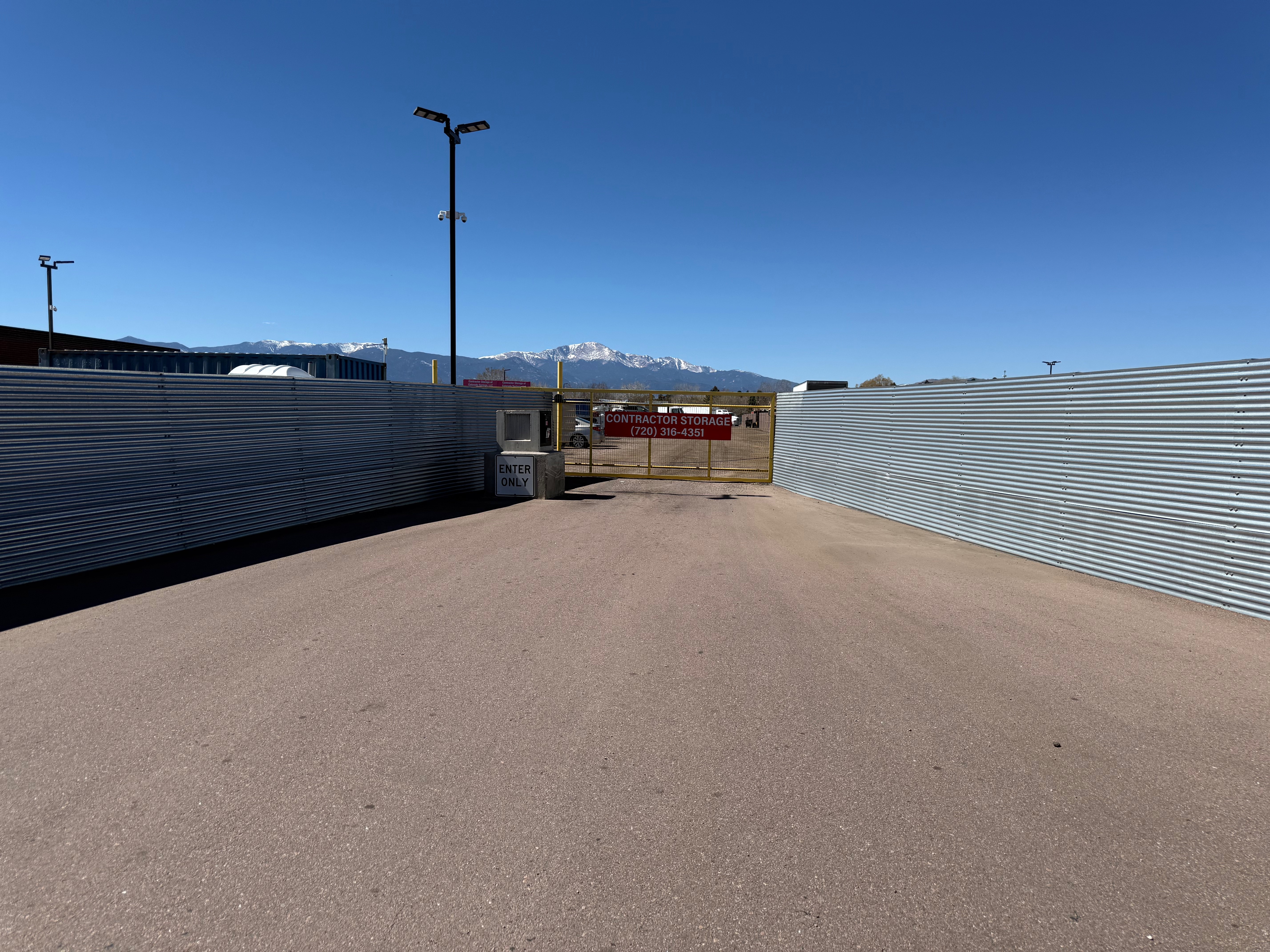 Front of Facility - Gate